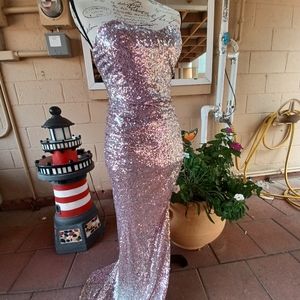 Long Sequin Formal Dress